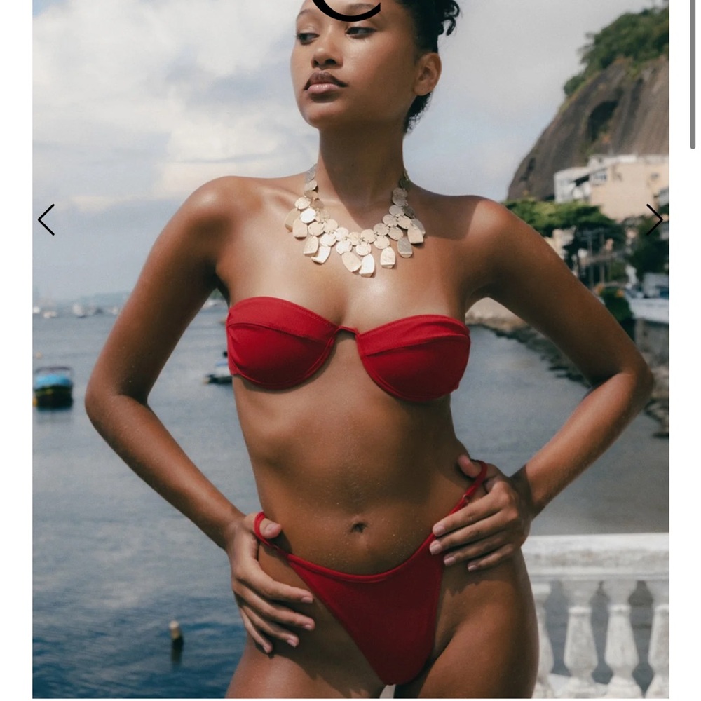 Red Bikini Top